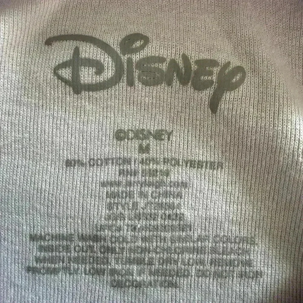 Disney Ligh Purple Embroidered Lilo and Stitch T-shirt (597)